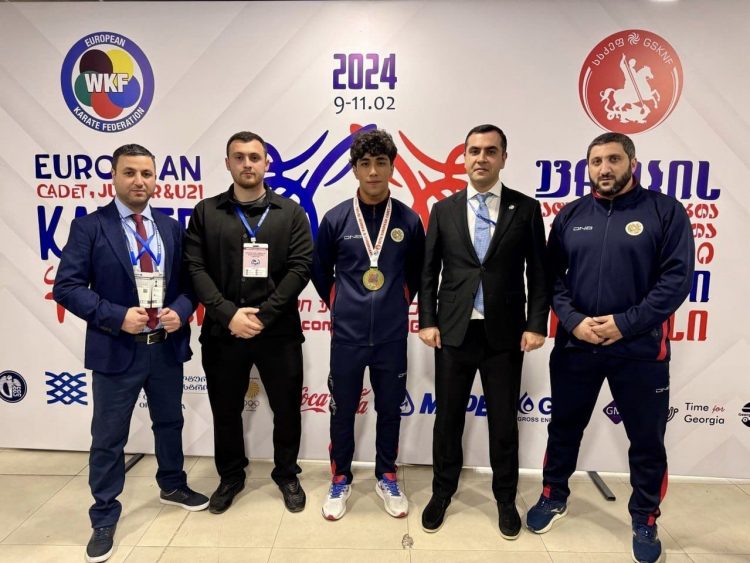 Гор Нерсисян стал первым чемпионом Европы в истории армянского карате
