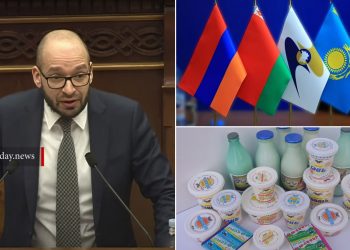 ԵԱՏՄ շուկա հայկական կաթնամթերքի արտահանումն արգելված չէ․ Էկոնոմիկայի փոխնախարարը՝ ՔՊ պատգամավորին