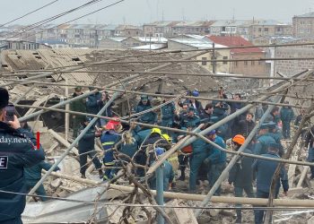 Փրկարարները Նոր Արեշում տեղի ունեցած պայթյունի փլատակներից երկու անձի են դուրս բերել
