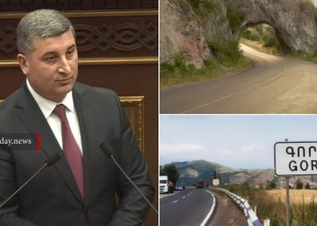Սանոսյանը խոսել է Սյունիքի մարզի սահմանամերձ գյուղեր տանող ճանապարհների վերանորոգման ժամկետների մասին