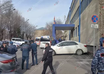 Պայթյուն՝ ոստիկանության Նոր Նորքի բաժնի մոտ