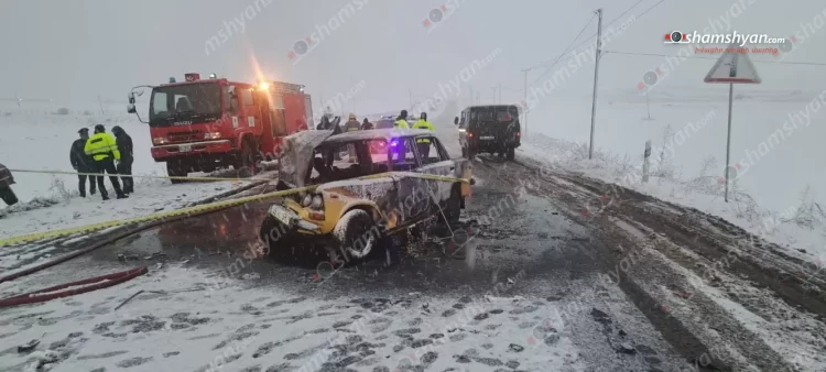 Սյունիքում ողբերգական ավտովթարի հետևանքով ընտանիքի 4 անդամ է մահացել