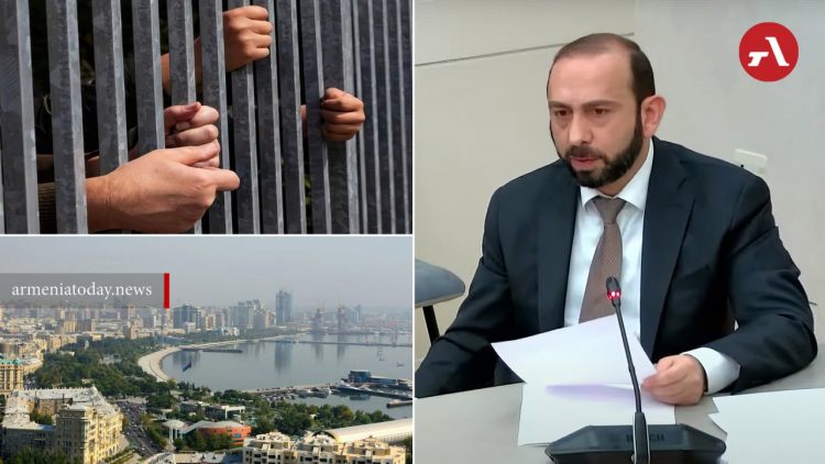 Այս պահի դրությամբ 23 մարդ դեռևս պահվում է Բաքվում՝ անազատության մեջ․ Արարատ Միրզոյան
