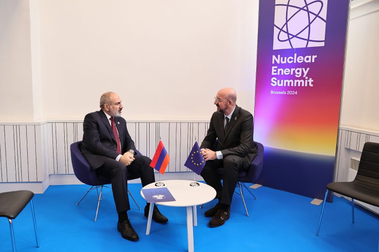 Փաշինյանը և Շառլ Միշելը քննարկել են Հայաստան-Ադրբեջան խաղաղության գործընթացը
