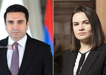 Ալեն Սիմոնյանն ու Տիխանովսկայան քննարկել են Բելառուսի քաղաքացուն ՀՀ-ում քաղաքական ապաստան տալու հարցը