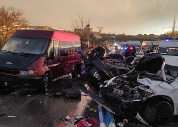 Երևան-Սևան ավտոճանապարհին մեքենաների բախման հետևանքով կա 3 զոհ և 5 տուժած