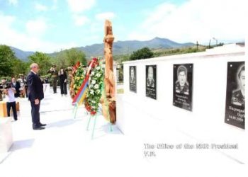 Ադրբեջանցիները քանդել են Գետավան գյուղի ազատամարտիկների հուշահամալիրը