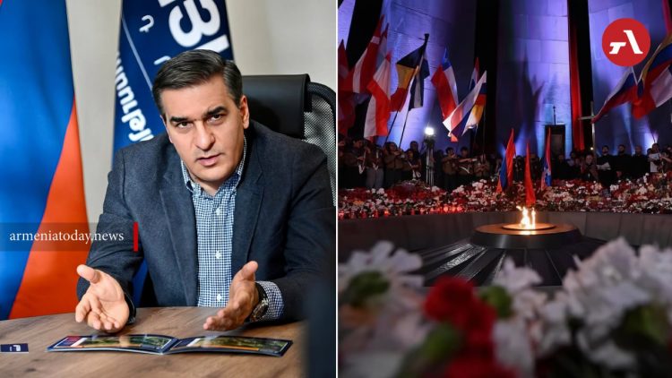 Татоян назвал оспаривание «Гражданским договором» количества жертв Геноцида «шагом против государственности»