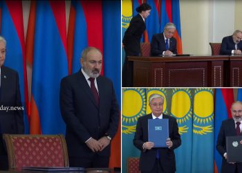 Հայաստանի ու Ղազախստանի ղեկավարները համագործակցության համաձայնագրեր են ստորագրել