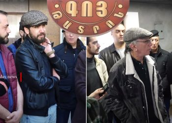 «Փակել են մեր թատրոնի դռները»․ «Գոյ» թատրոնի անձնակազմի ակցիան