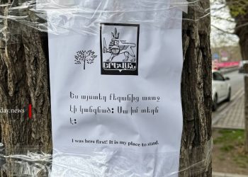 Փրկենք Երևանի ծառերը․ ակցիաներ՝ ընդդեմ ծառահատումների (լուսանկարներ)