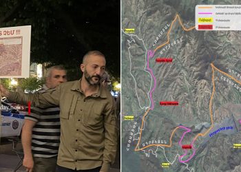 Ես դրա հետ հաշտ չեմ․ «Ազատազեն» կազմակերպության համահիմնադիրի նստացույցը՝ Տավուշում տարածքների հանձնման դեմ