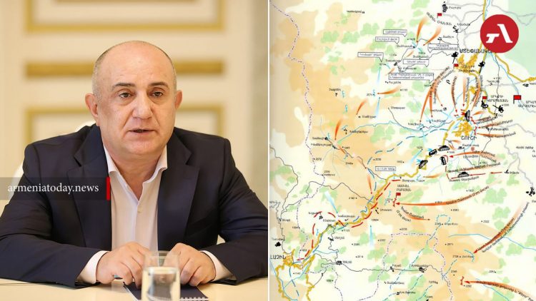 Պատերազմները հաղթում են ուղեղով․ Բաբայանը հրապարակել է Շուշիի ազատագրման քարտեզը