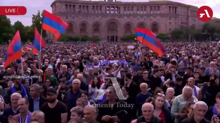 Галстанян анонсировал возобновление акций протеста с утра 27 мая