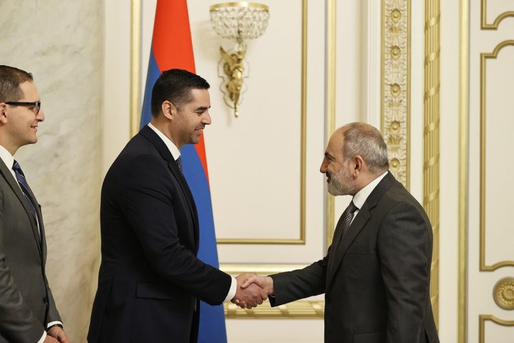 Փաշինյանն ու ԵԱՀԿ նախագահը քննարկել են Հարավային Կովկասում տեղի ունեցող զարգացումները