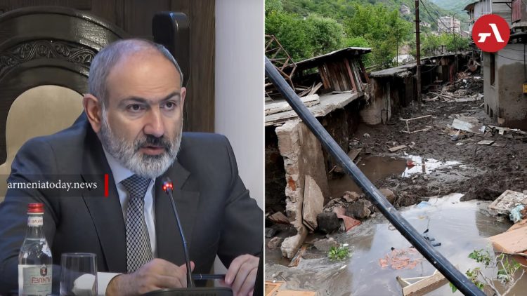 Խոսակցություն կա, որ 10 կգ ոսկին ջուրը քշել, տարել է․ Փաշինյանը՝ աղետի գոտու վնասների մասին
