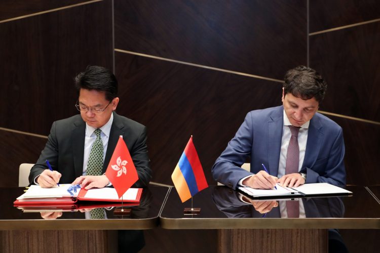 Հայաստանն ու Հոնկոնգը կրկնակի հարկումը բացառող համաձայնագիր են ստորագրել