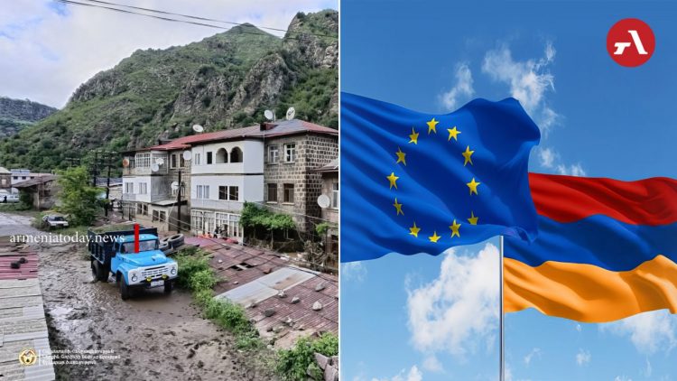ԵՄ-ն 100 հազար եվրո է հատկացրել Հայաստանում ջրհեղեղից տուժած գյուղերին աջակցելու համար