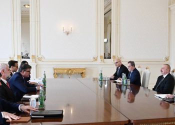 Ալիևն ընդունել է ԱՄՆ պետքարտուղարի Եվրոպայի և Եվրասիայի հարցերով օգնական Ջեյմս Օ՛Բրայենին