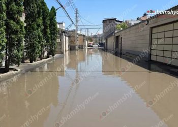 Առինջ գյուղում խմելու ջուրը մի քանի օր է անխնա հոսում է՝ ողողելով մի ամբողջ թաղամաս․ ԶԼՄ