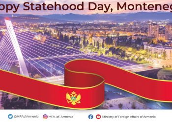 Թող մեր երկրների միջև համագործակցությունը շարունակի զարգանալ. ՀՀ ԱԳՆ-ն շնորհավորել է Մոնտենեգրոյի կառավարությանը