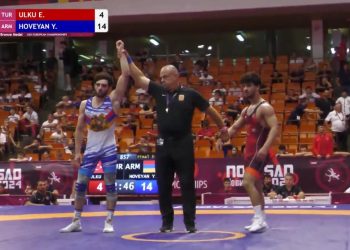 Յուրիկ Հովեյանը հաղթել է թուրք մրցակցին և դարձել ըմբշամարտի Մ20 Եվրոպայի առաջնության բրոնզե մեդալակիր