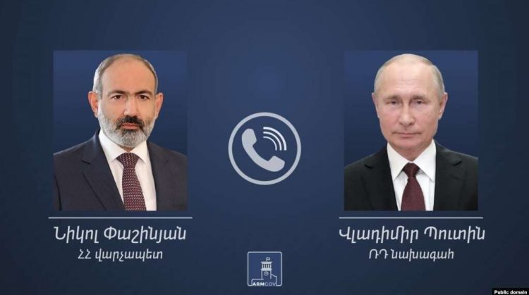 Пашинян и Путин договорились о встрече