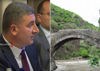 Ջրհեղեղից վնասված Սանահինի կամուրջն օգոստոսի վերջին պատրաստ կլինի․ Սանոսյան