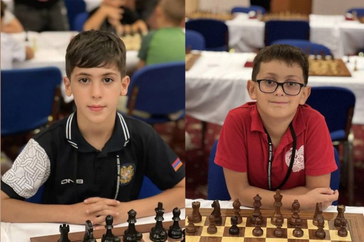 Команда Армении взяла бронзу на командном чемпионате Европы U10 по быстрым шахматам