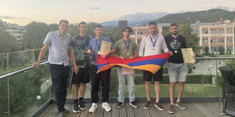 Մաթեմատիկայի միջազգային օլիմպիադայում հայ ուսանողները 5 մեդալ են նվաճել