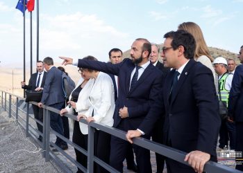 Հայաստանի և Ֆրանսիայի ԱԳ նախարարներն այցելել են Վեդիի ջրամբար