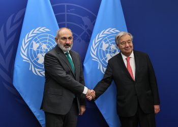 Փաշինյանը կարևորել է ՄԱԿ-ի Գլխավոր քարտուղարի աջակցությունը խաղաղությանն ուղղված Հայաստանի ջանքերին