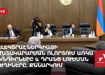 ԱԺ-ում քննարկում են Էլեկտրաէներգիայի մատակարարման խնդիրները և դրանց լուծման ուղիները (ուղիղ)