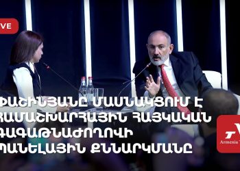 Пашинян участвует в панельной дискуссии в рамках Всемирного армянского саммита (прямое включение)