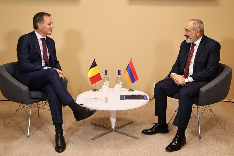 Բելգիայի վարչապետի հետ հանդիպմանը Փաշինյանն անընդունելի է համարել Ալիևի ագրեսիվ հռետորաբանությունը