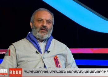 «Տավուշը հանուն հայրենիքի» շարժման առաջնորդը Հանրայինի եթերում հայտարարել է հոկտեմբերի 6-ի հանրահավաքի մասին