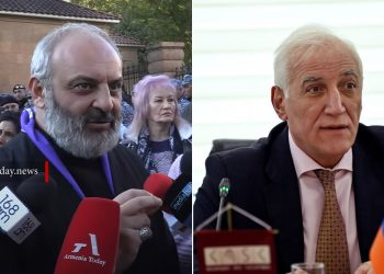 «Սրբազան պայքարը» բողոքի ցույց է անցկացրել նախագահի նստավայրի մոտ՝ ընդդեմ Բաքվի հետ սահմանի սահմանազատման կանոնակարգի հաստատման