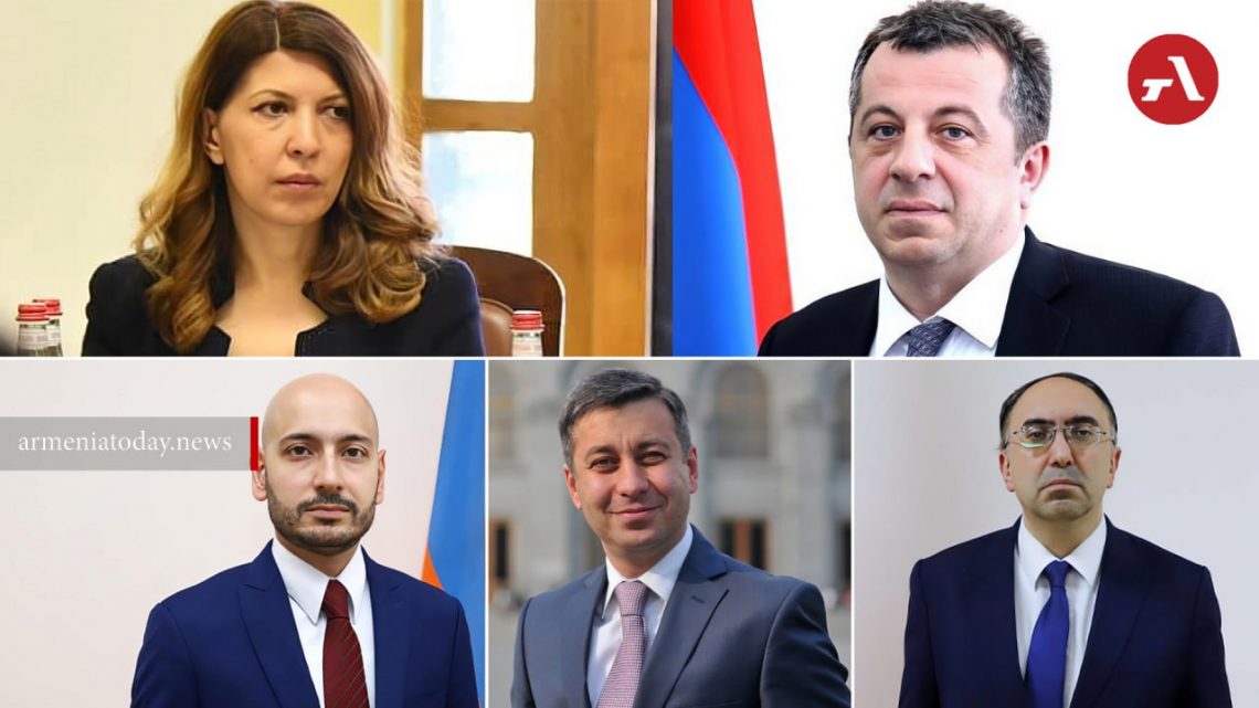 Նախագահի հրամանագրերով 5 երկրներում նշանակվել են Հայաստանի դեսպաններ