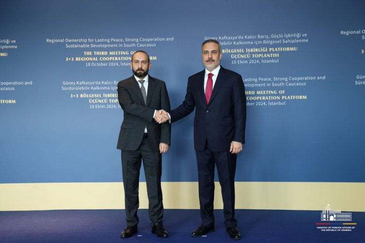 Ստամբուլում Միրզոյանը և Ֆիդանը քննարկել են Հայաստանի ու Թուրքիայի հարաբերությունների կարգավորման գործընթացը