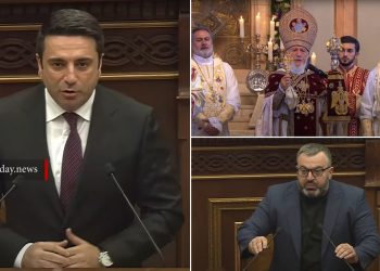 Սրբազանդ հըլը էնքան պատասխան պիտի տա էս երկրին ու ինձ․ Ալեն Սիմոնյանը՝ Գառնիկ Դանիելյանին