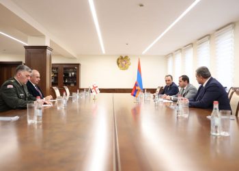 Հայաստանն ու Վրաստանը քննարկել են պաշտպանության բնագավառում համագործակցության հեռանկարները