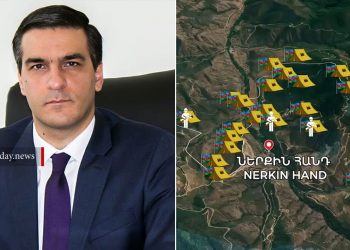 Թաթոյանը մեղադրել է ադրբեջանցիներին Ներքին Հանդն ականապատելու և Սյունիքին բնապահպանական վնաս պատճառելու մեջ