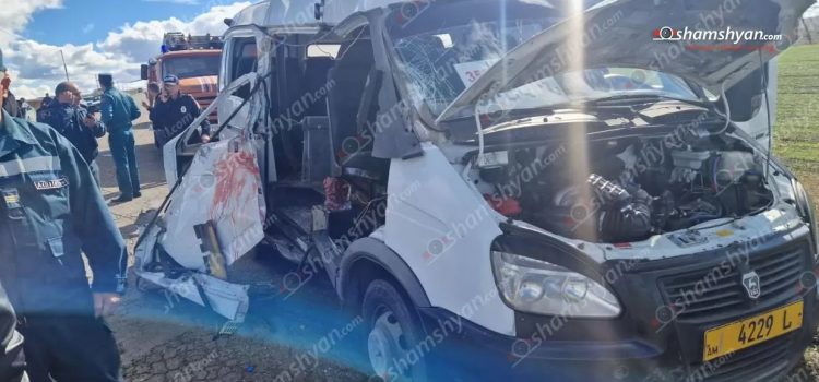 Шесть человек пострадали в ДТП в Арагацотне