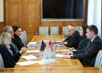 ՆԳՆ-ԵՄ համագործակցությունը կընդլայնվի․ Արփինե Սարգսյանն ընդունել է Վասիլիս Մարագոսին