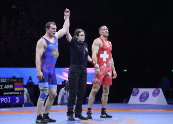 Ըմբշամարտի զինվորականների ԱԱ․ Կարեն Խաչատրյանը՝ բրոնզե մեդալակիր