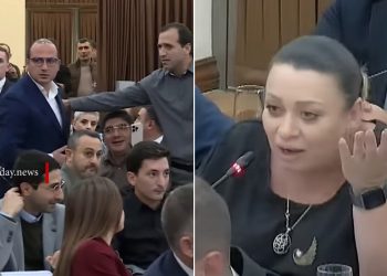 «Անուղղելի շառլատաններ»․ Անի Խաչատրյանի ելույթից հետո քաղաքապետարանում իրավիճակը լարվեց