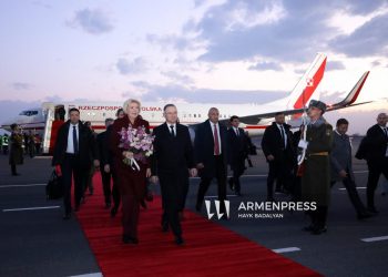 Լեհաստանի նախագահը ժամանել է Հայաստան