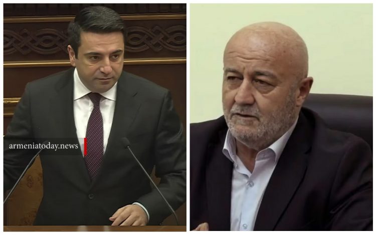 СМИ узнали о влиянии спикера НС на решение Агазаряна сложить мандат