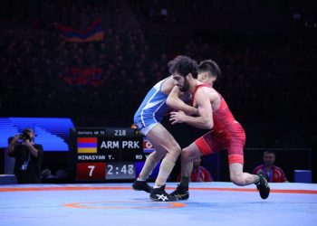 Ըմբշամարտի զինվորականների ԱԱ․ Մինասյանը և Խաչատրյանը մեդալներ են նվաճել