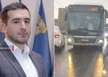 Հանդիպակաց երթևեկելի գոտիով MAN ավտոբուսը վարելու համար վարորդն ազատվել է աշխատանքից